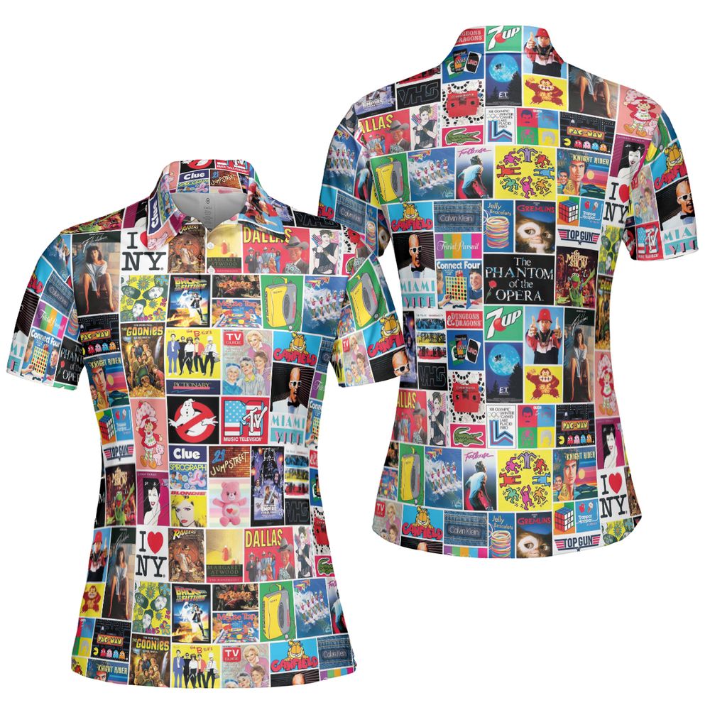 AOP Men/Women Polo Shirt - V189QPU6 - - 5