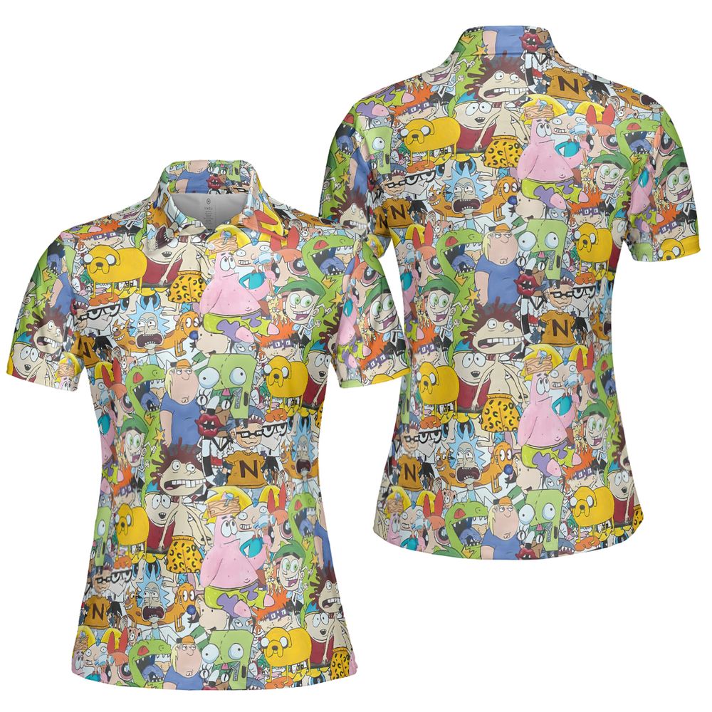 AOP Men/Women Polo Shirt - NANKSB8F - - 5