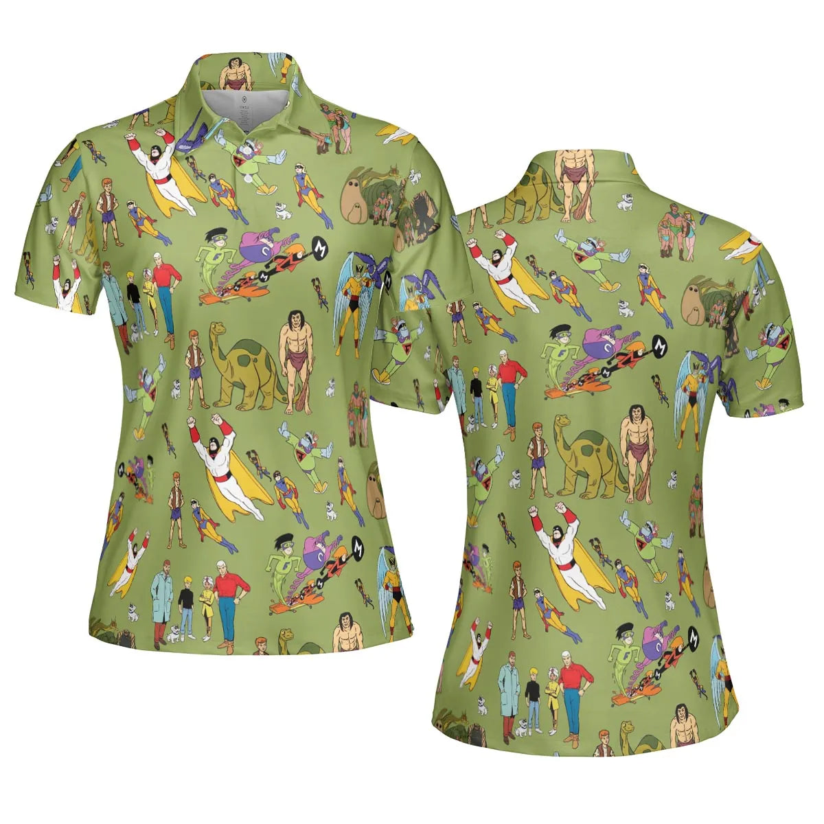 AOP Men/Women Polo Shirt - D8TH4KCP