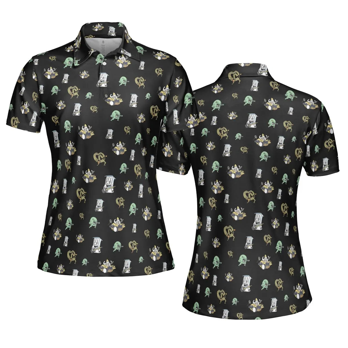 AOP Men/Women Polo Shirt - 4YUP4DWK