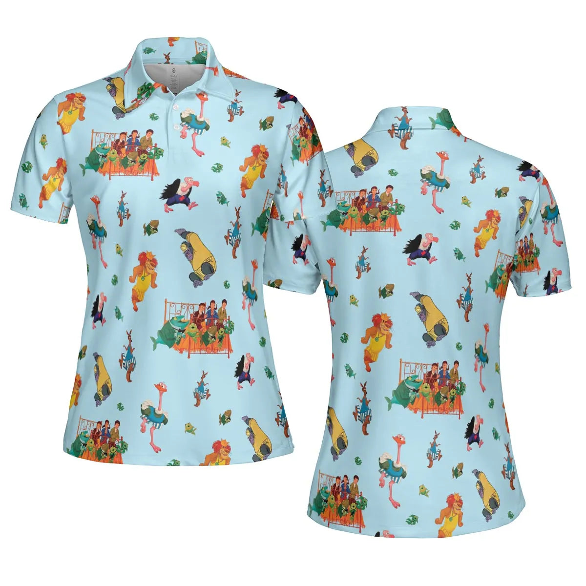 AOP Men/Women Polo Shirt - 73GKBBUU