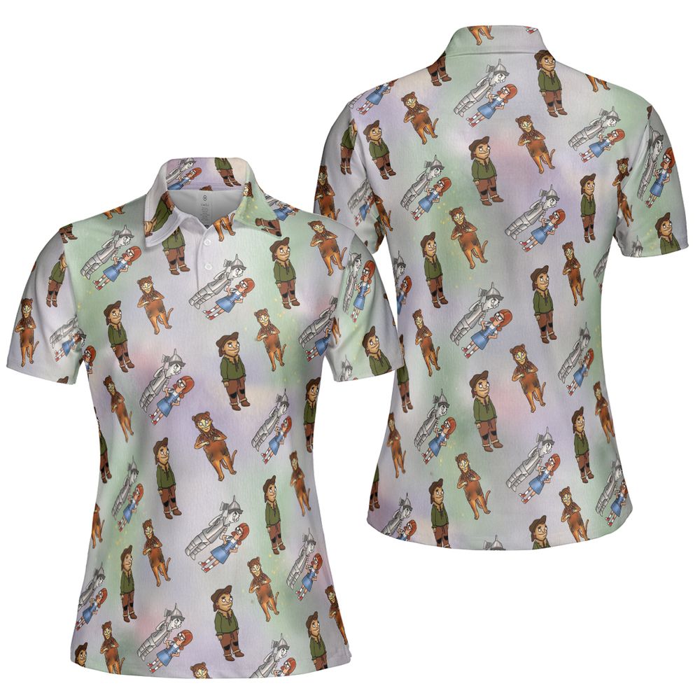AOP Men/Women Polo Shirt - LRUNXV4J - - 5
