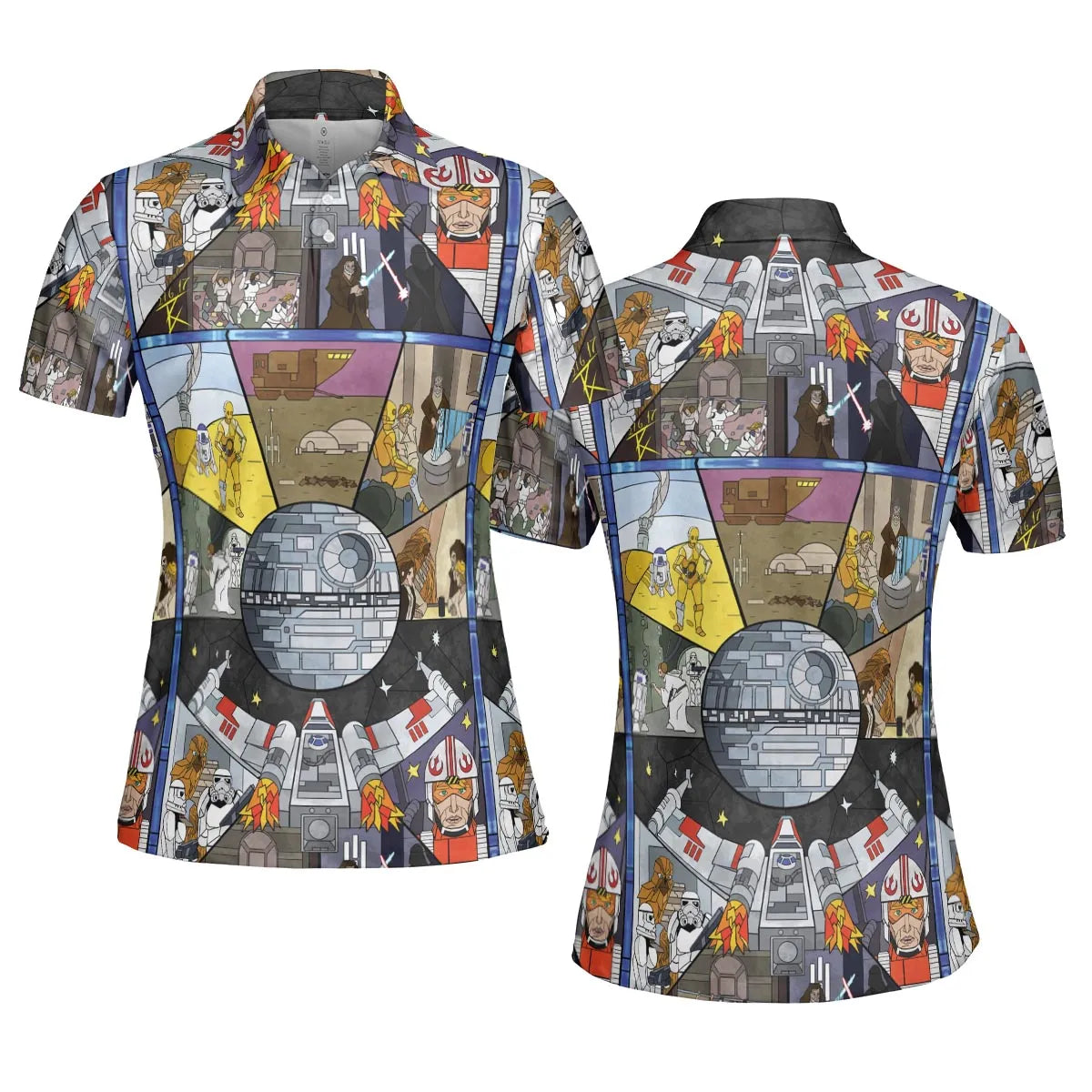 AOP Men/Women Polo Shirt - E2XP6SJG