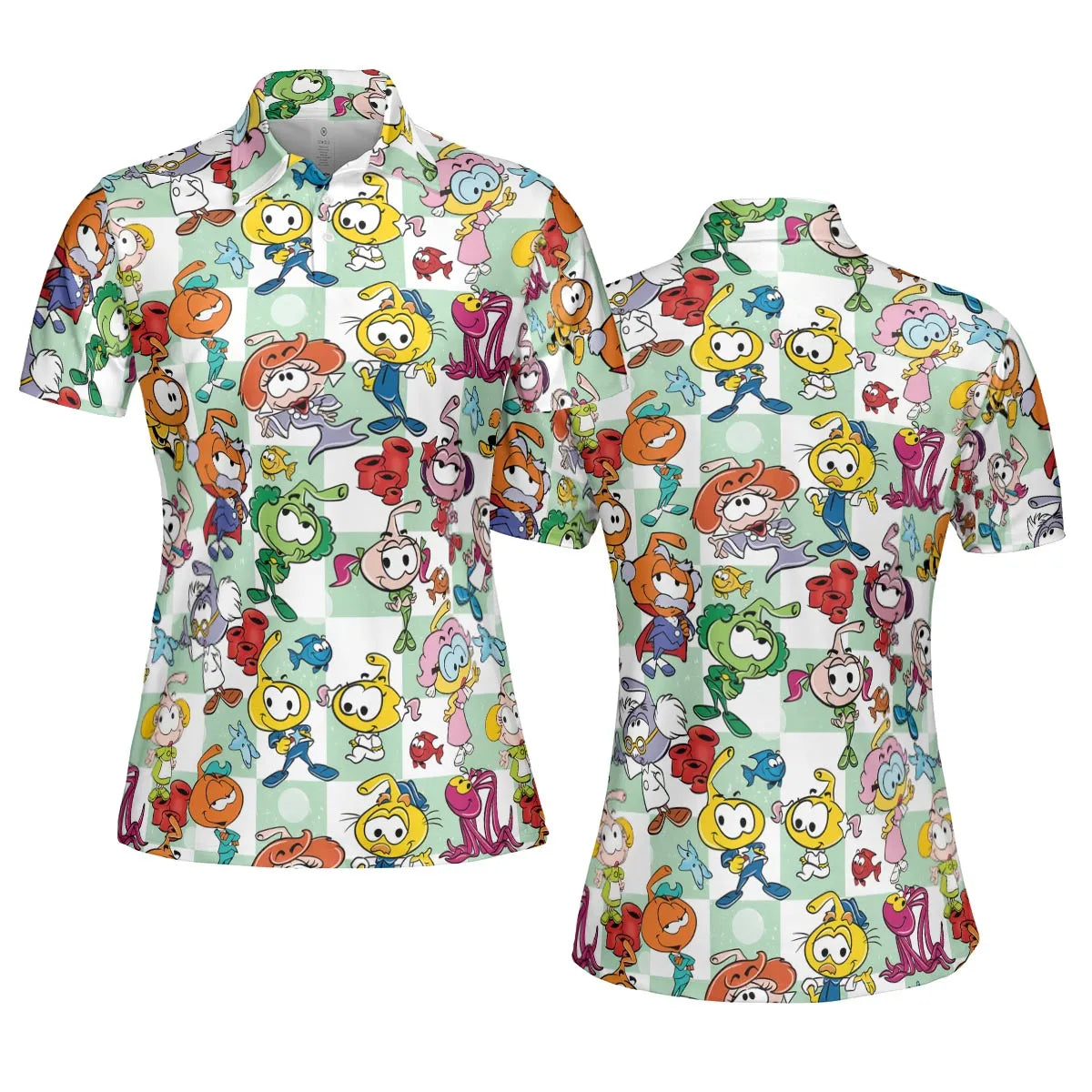 AOP Men/Women Polo Shirt - 66SARQPP