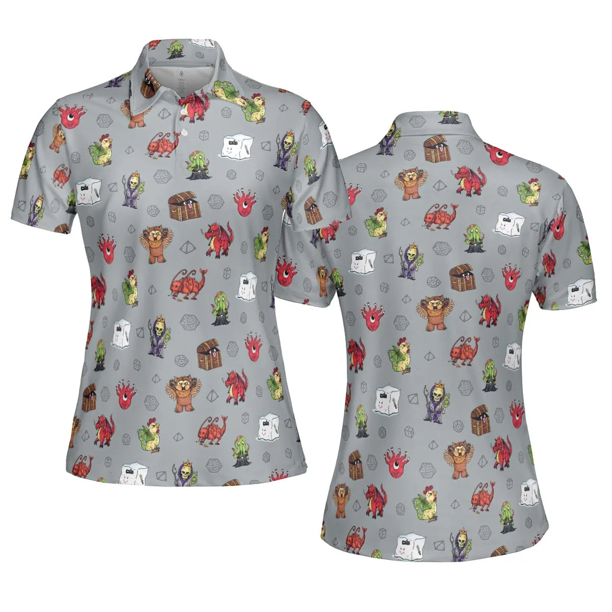 AOP Men/Women Polo Shirt - 7TW5VP4M