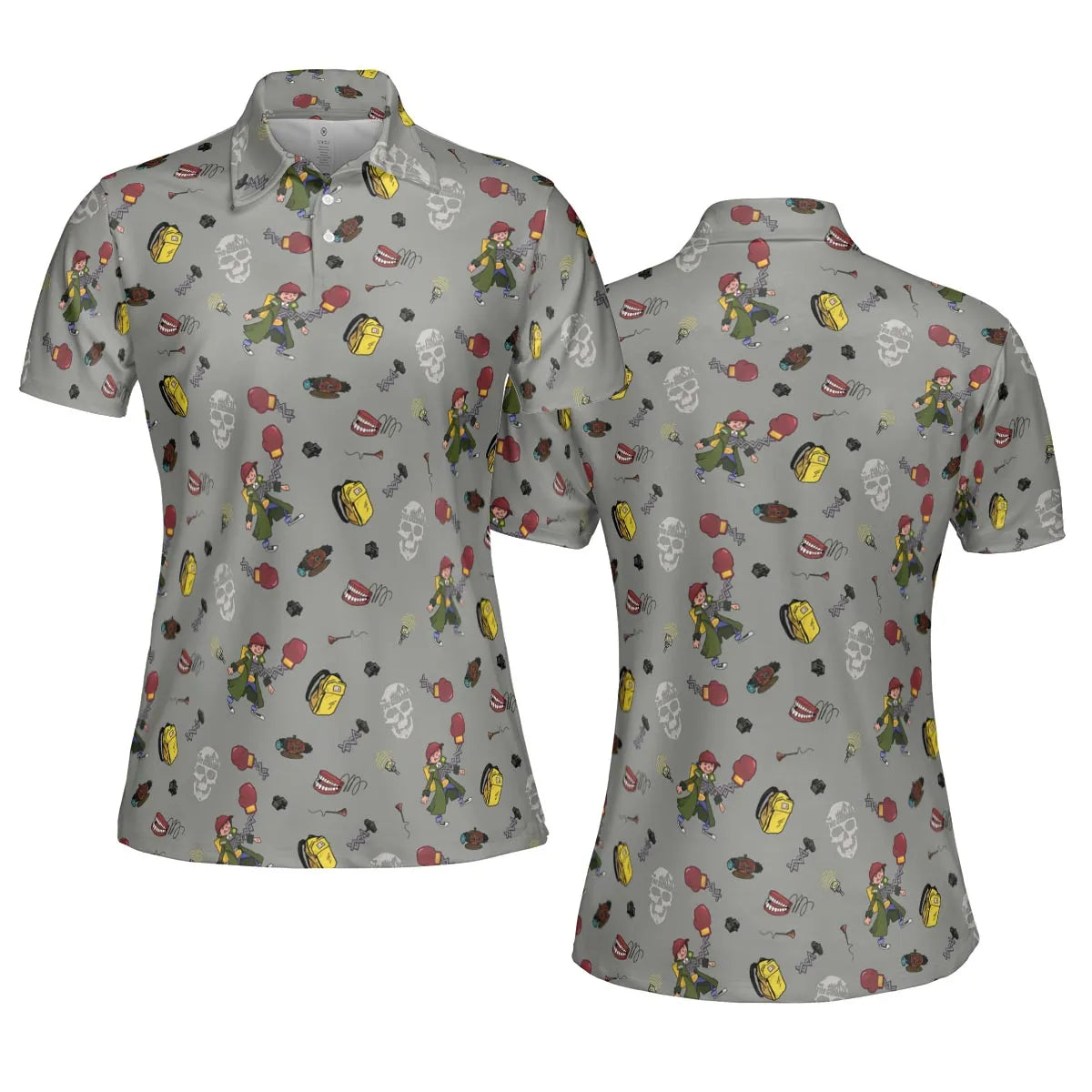 AOP Men/Women Polo Shirt - FKXPBPU9