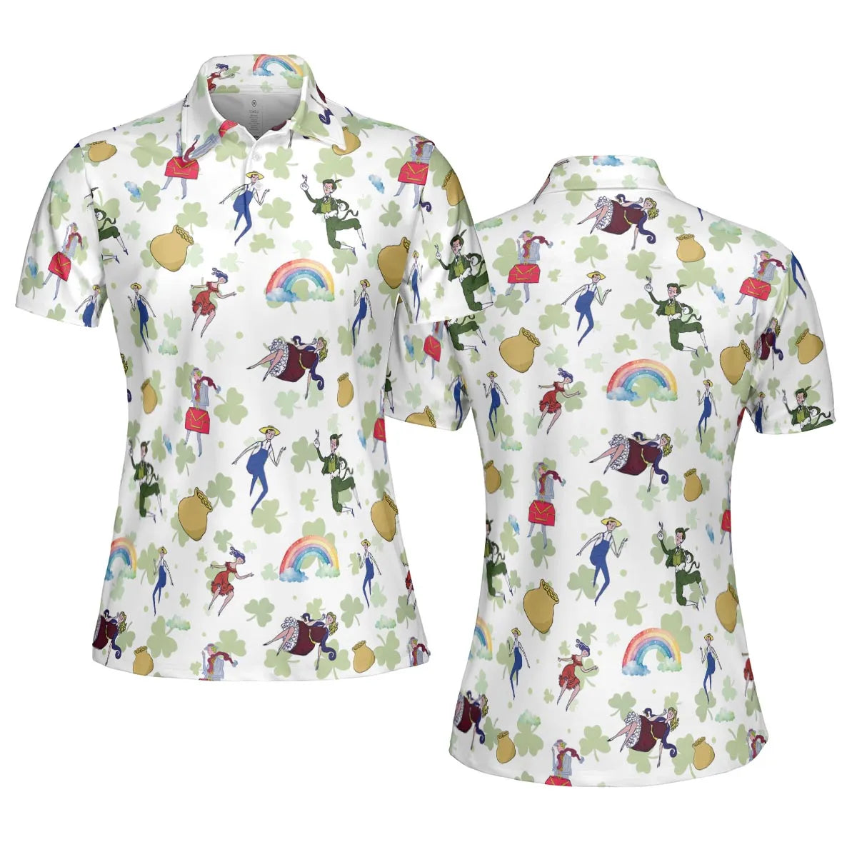 AOP Men/Women Polo Shirt - 9PHU1CX9
