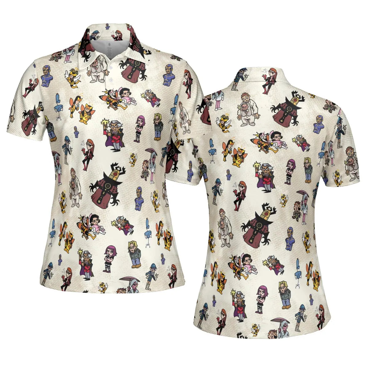 AOP Men/Women Polo Shirt - 4GKAPH7D