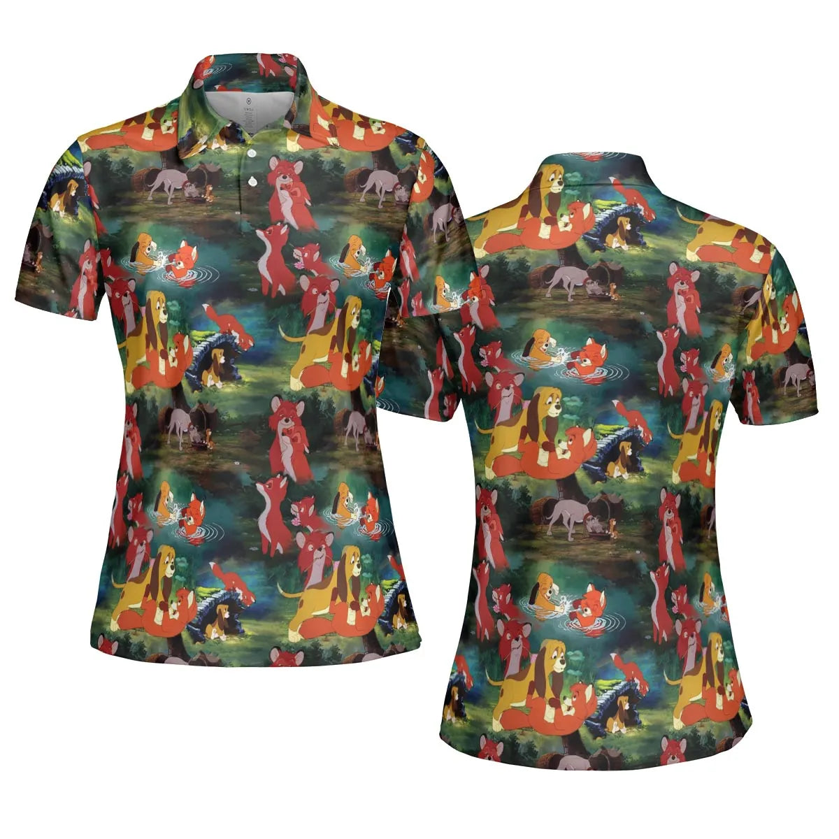 AOP Men/Women Polo Shirt - F5C5VASR