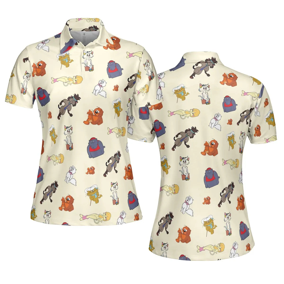 AOP Men/Women Polo Shirt - P1E9X6F1