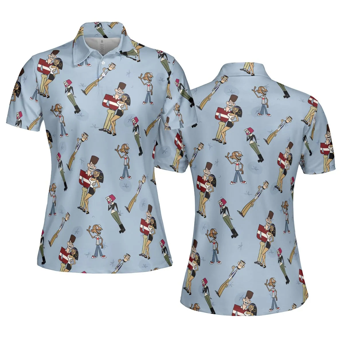 AOP Men/Women Polo Shirt - NCYJ25HJ