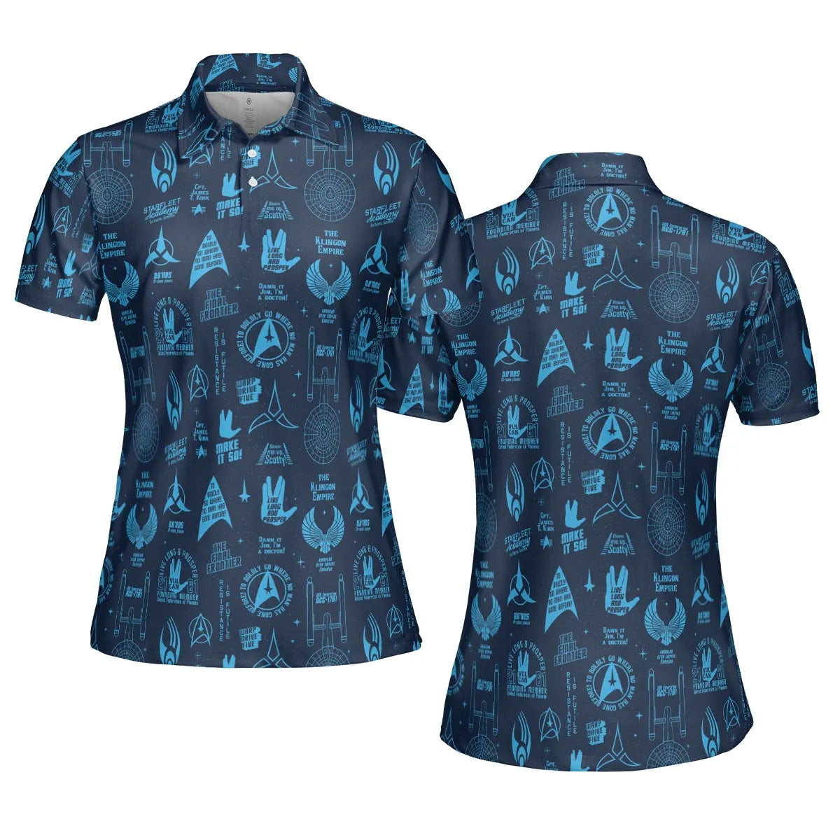 AOP Men/Women Polo Shirt - UQRH9YSD