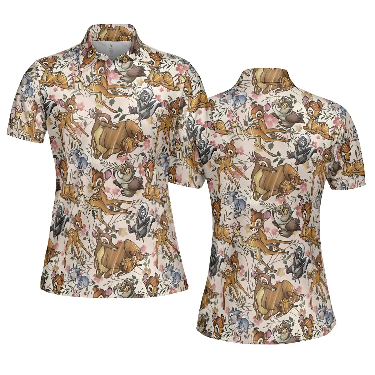 AOP Men/Women Polo Shirt - QQQNPD1B
