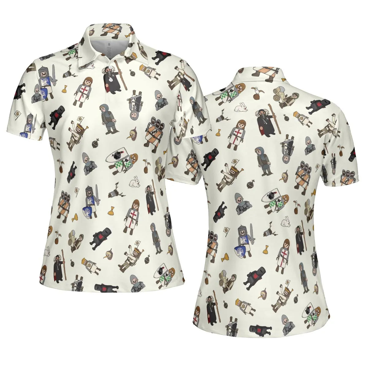 AOP Men/Women Polo Shirt - 4SL9Y5YD