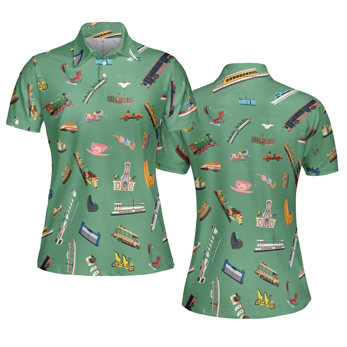AOP Men/Women Polo Shirt - EMS18K9R