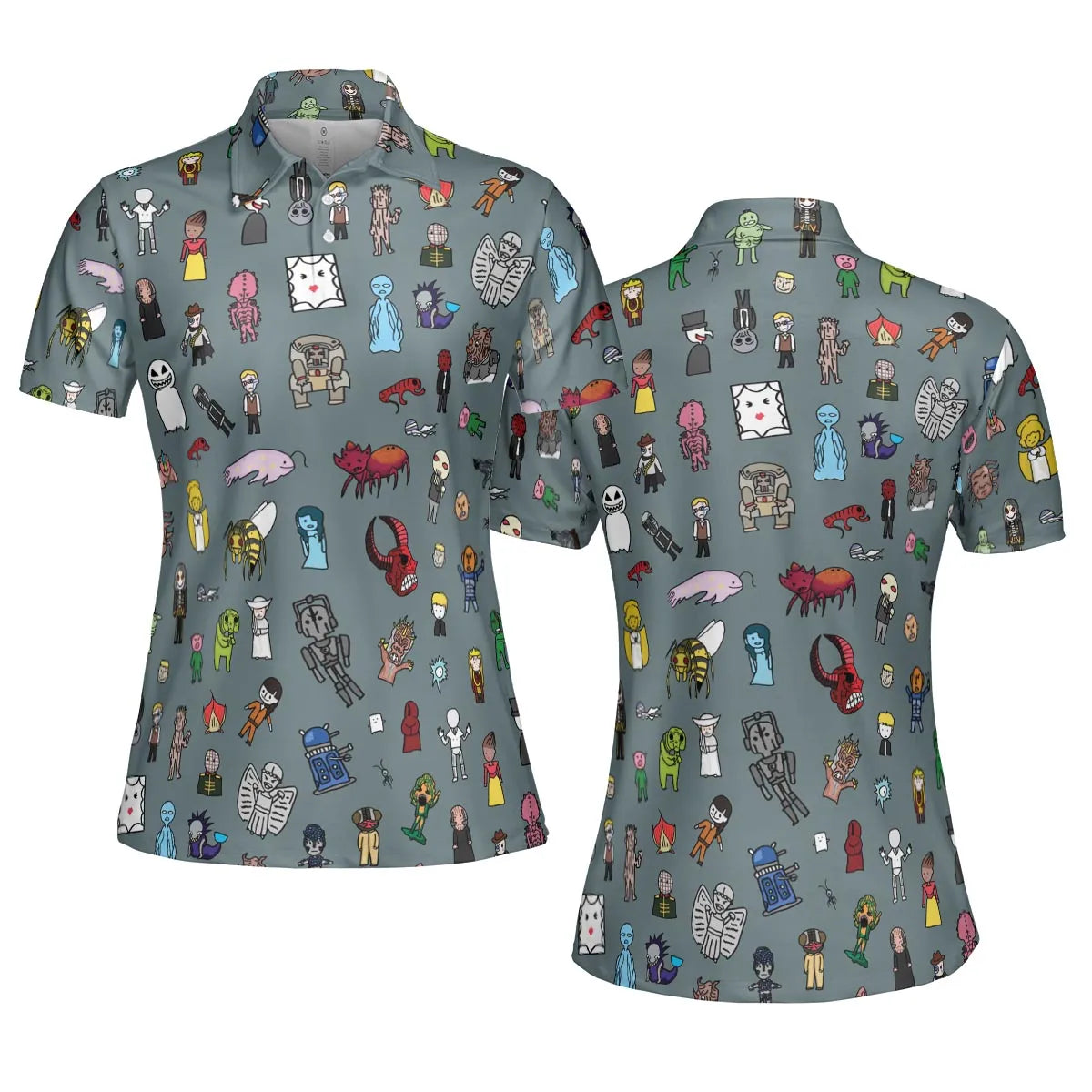 AOP Men/Women Polo Shirt - 93L5AD32