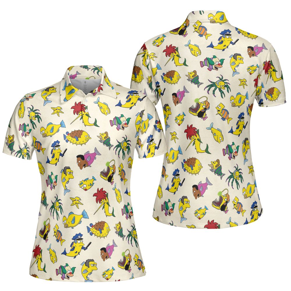 AOP Men/Women Polo Shirt - E4FEKPEQ - - 5