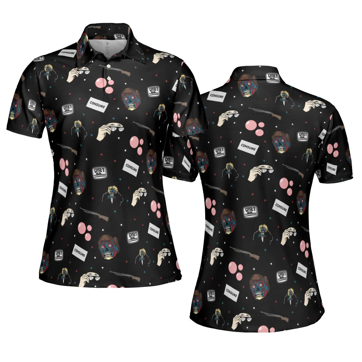 AOP Men/Women Polo Shirt - S9PUEW19