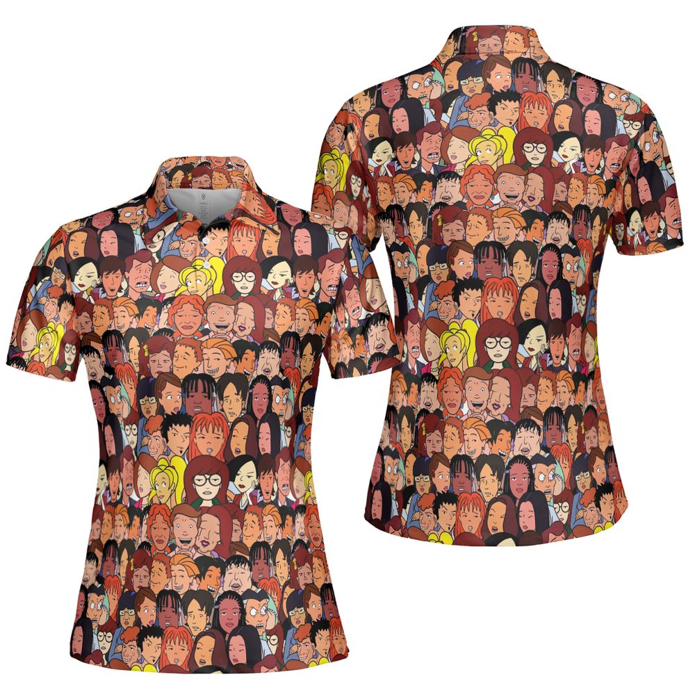 AOP Men/Women Polo Shirt - NE56V2LU - - 5