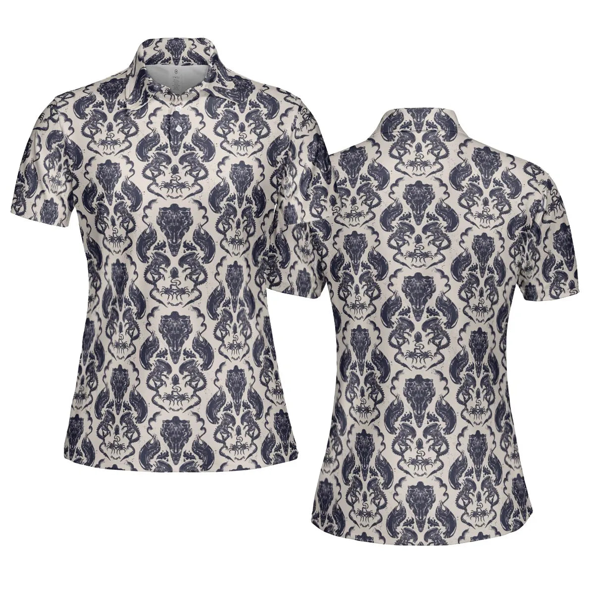 AOP Men/Women Polo Shirt - VLY9V6DW