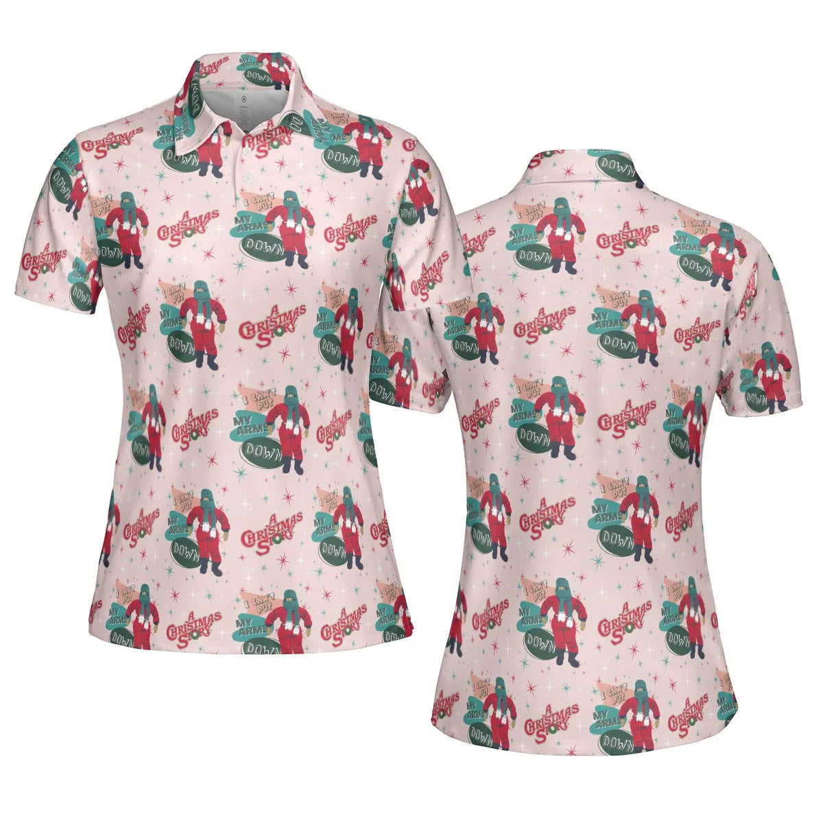 AOP Men/Women Polo Shirt - 1QU6MUJB