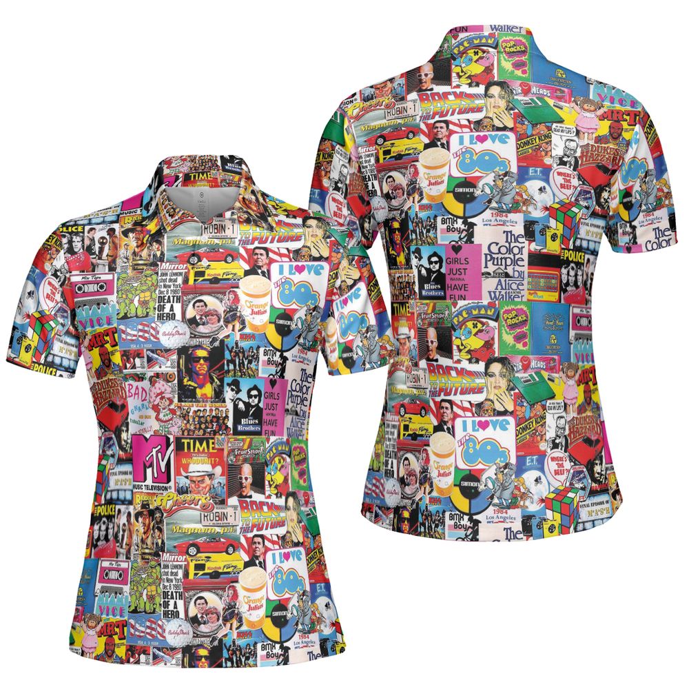 AOP Men/Women Polo Shirt - TYFZ8E8J - - 5