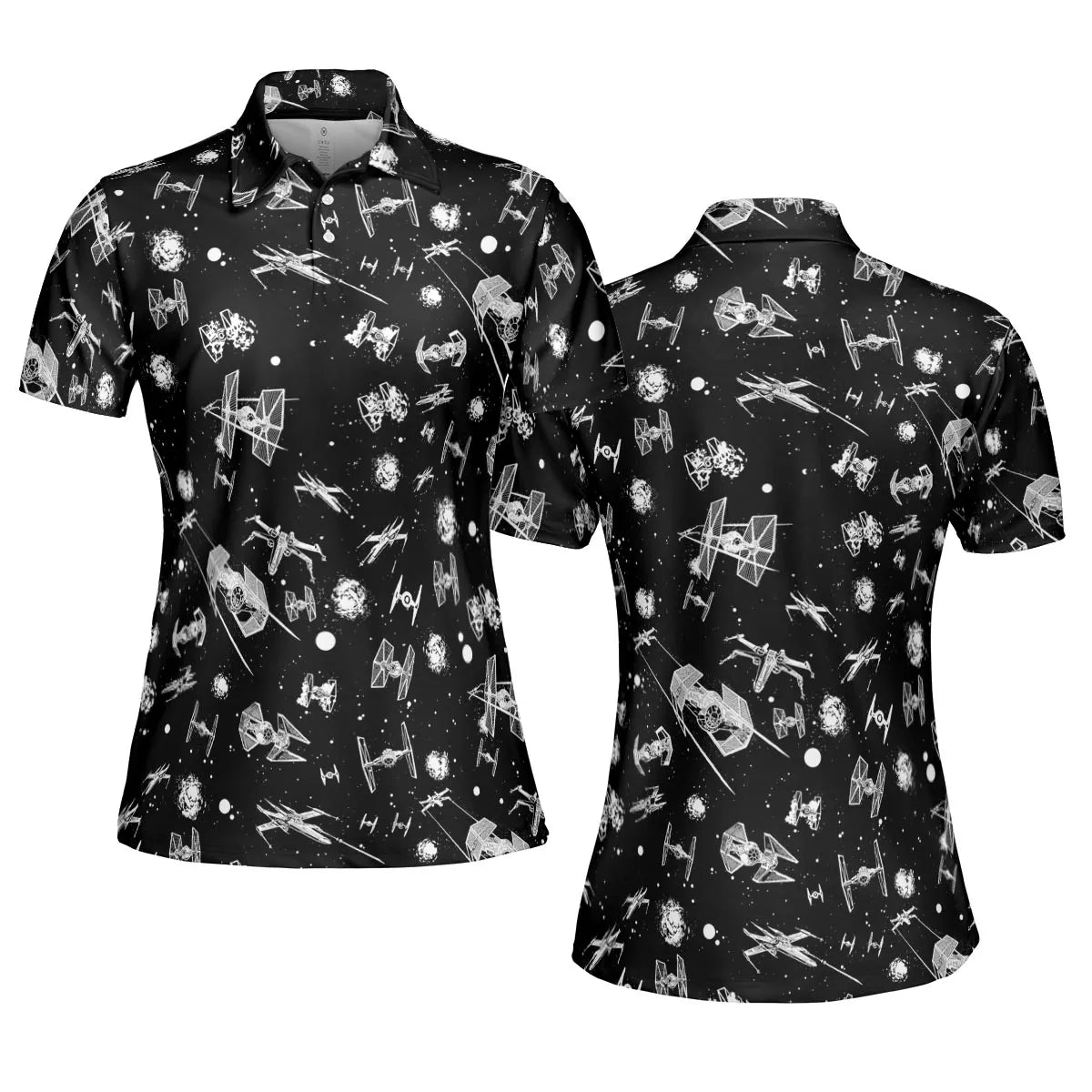 AOP Men/Women Polo Shirt - 5768SBPD