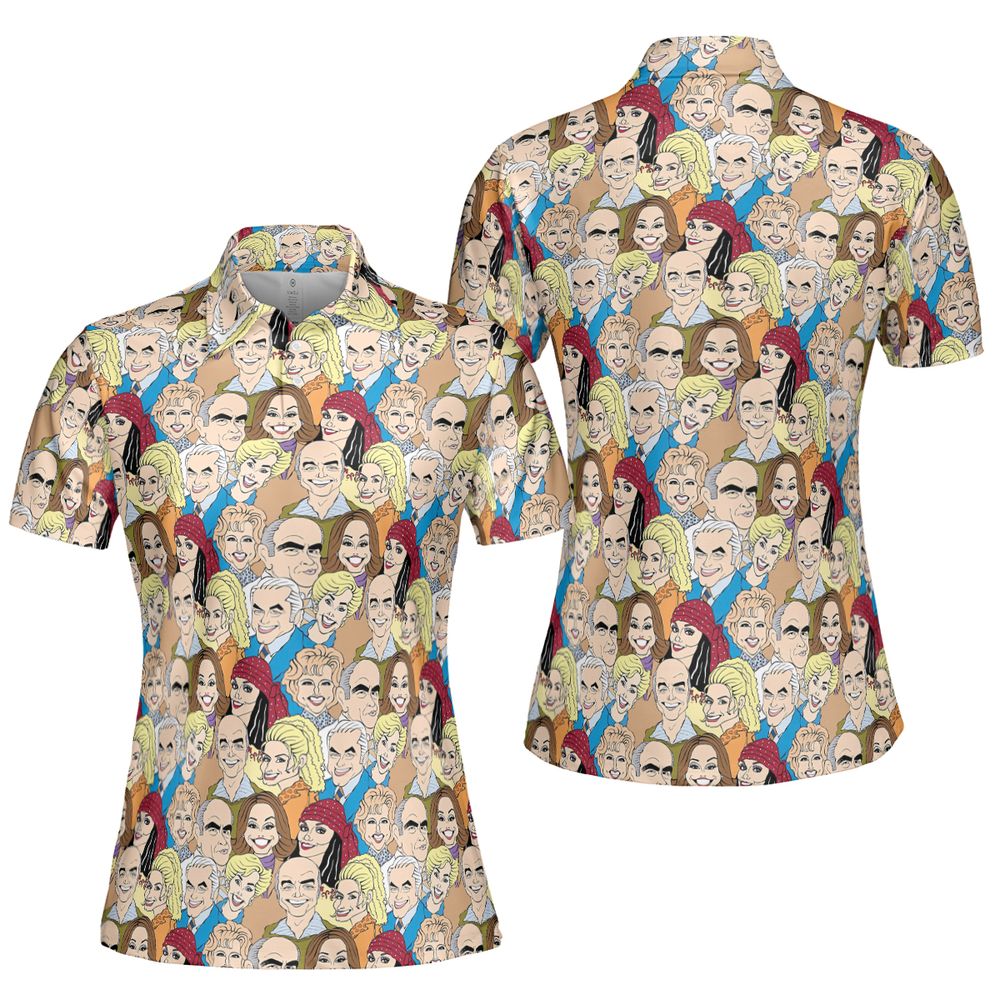 AOP Men/Women Polo Shirt - VE2LY35T - - 5