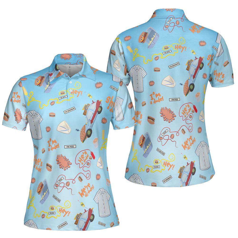 AOP Men/Women Polo Shirt - T1YPTNNC - - 5