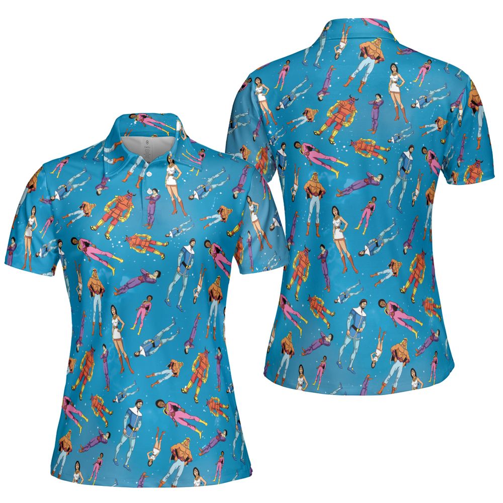 AOP Men/Women Polo Shirt - CHLY9YZS - - 5