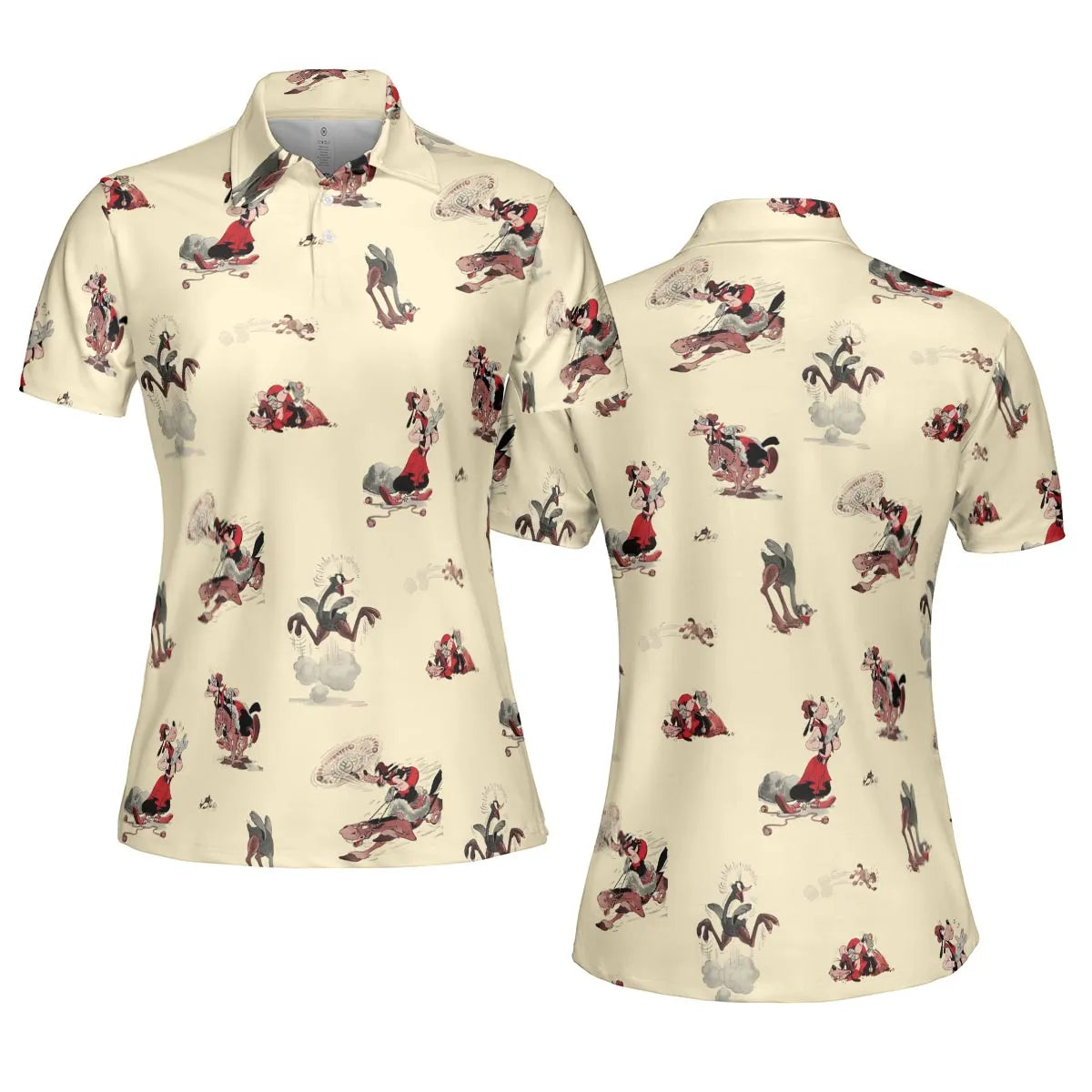 AOP Men/Women Polo Shirt - AFM1V15W