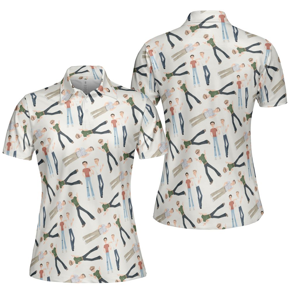 AOP Men/Women Polo Shirt - 6EB411XR - - 5