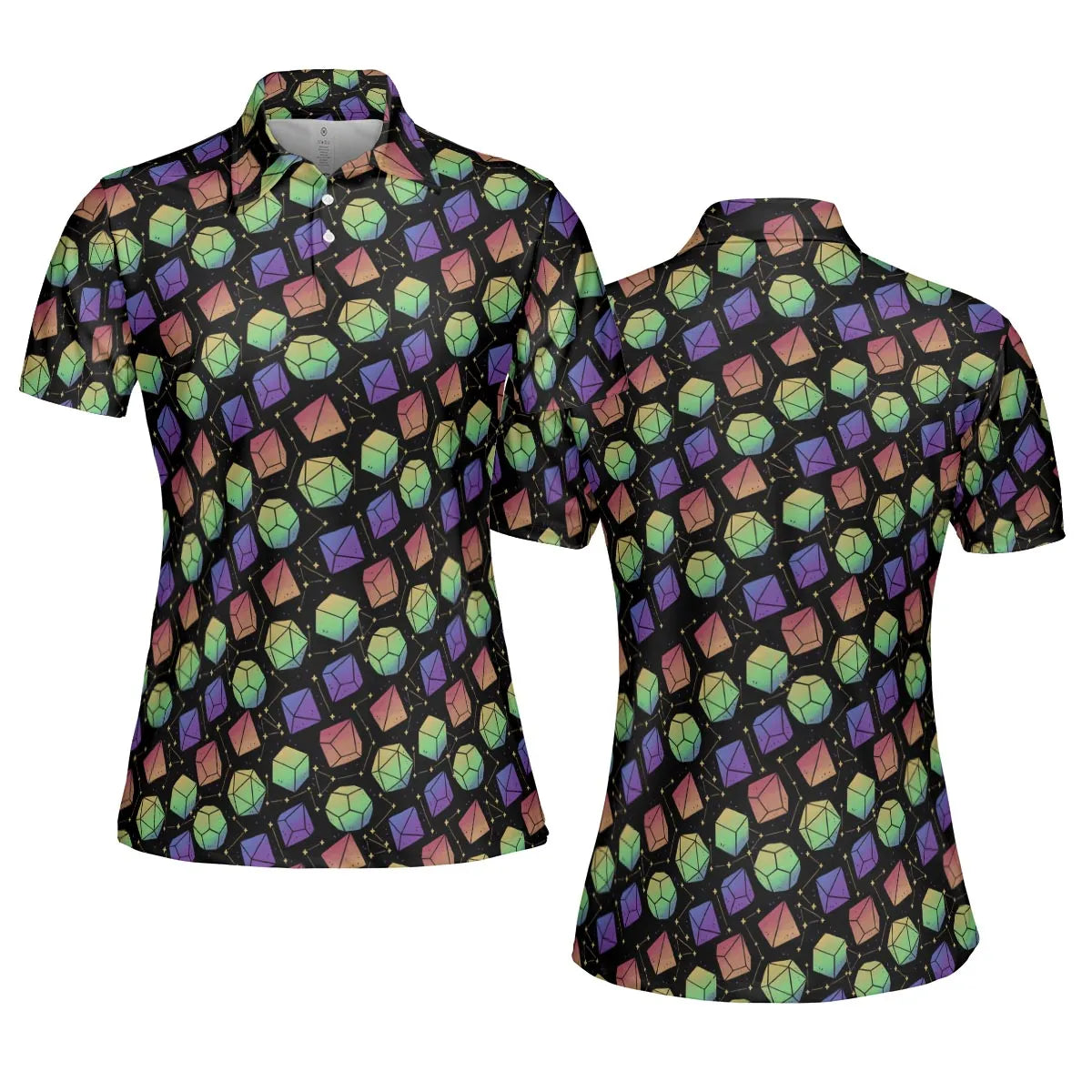 AOP Men/Women Polo Shirt - QMQ4UD78