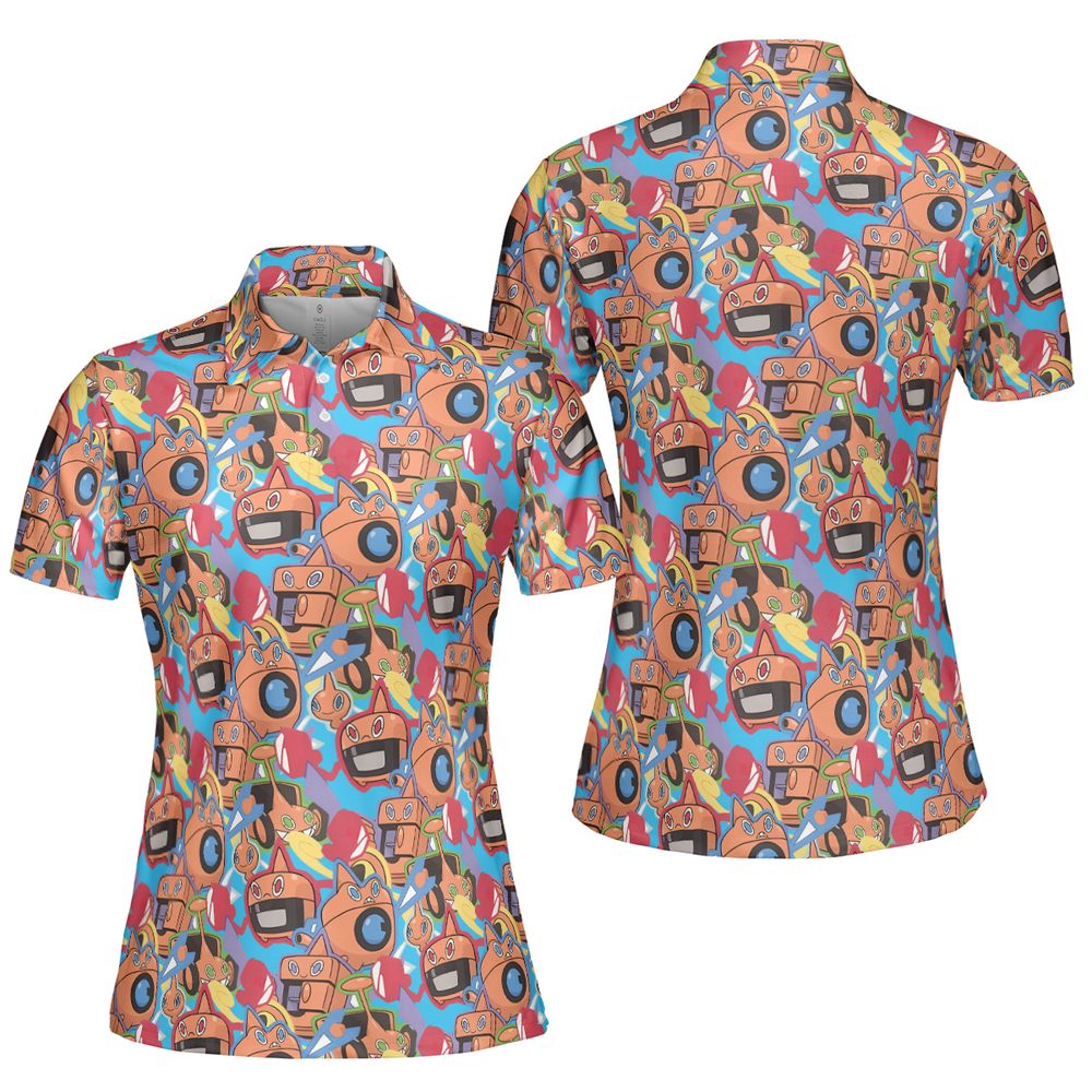AOP Men/Women Polo Shirt - GKP76BX7 - - 5