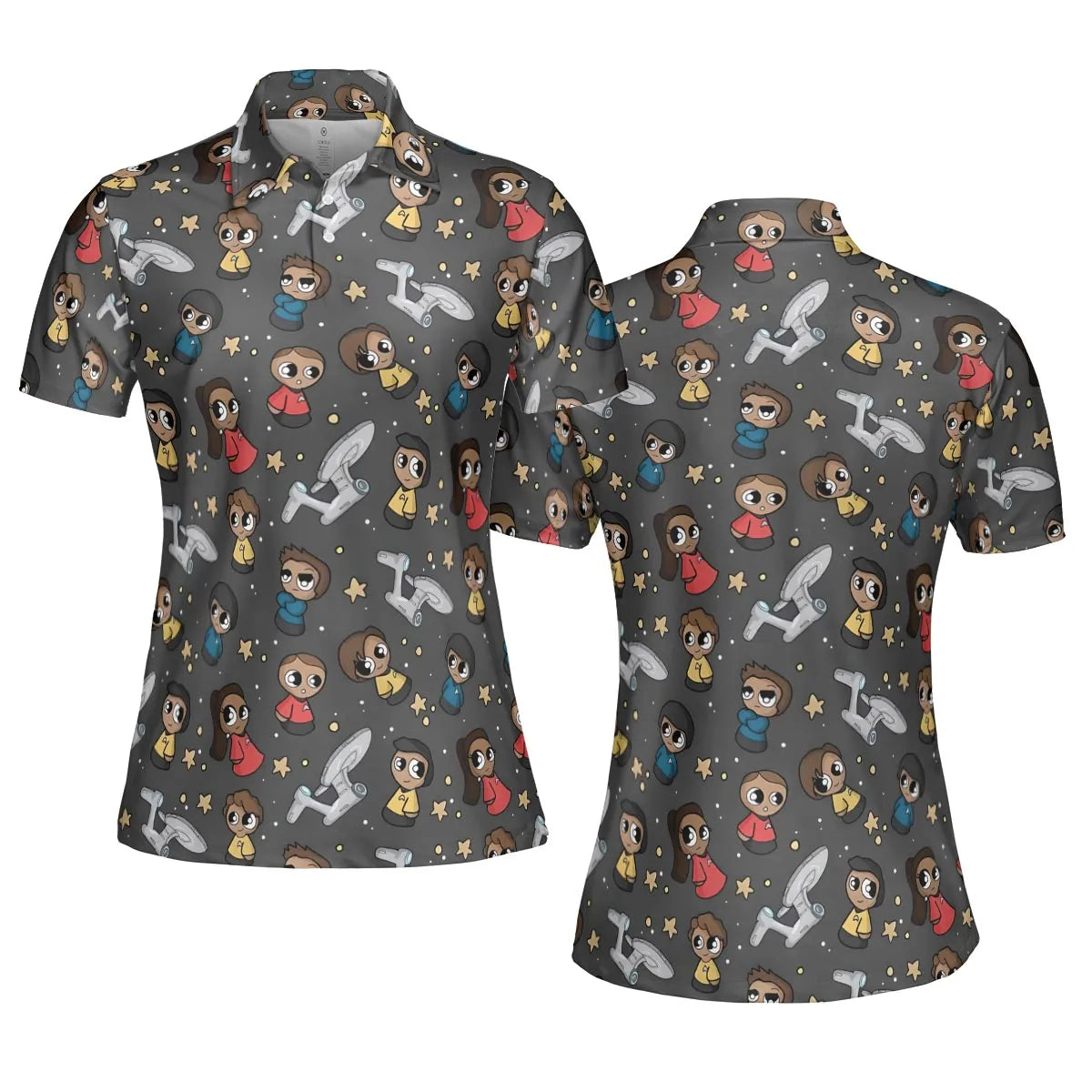 AOP Men/Women Polo Shirt - T49MXCU5