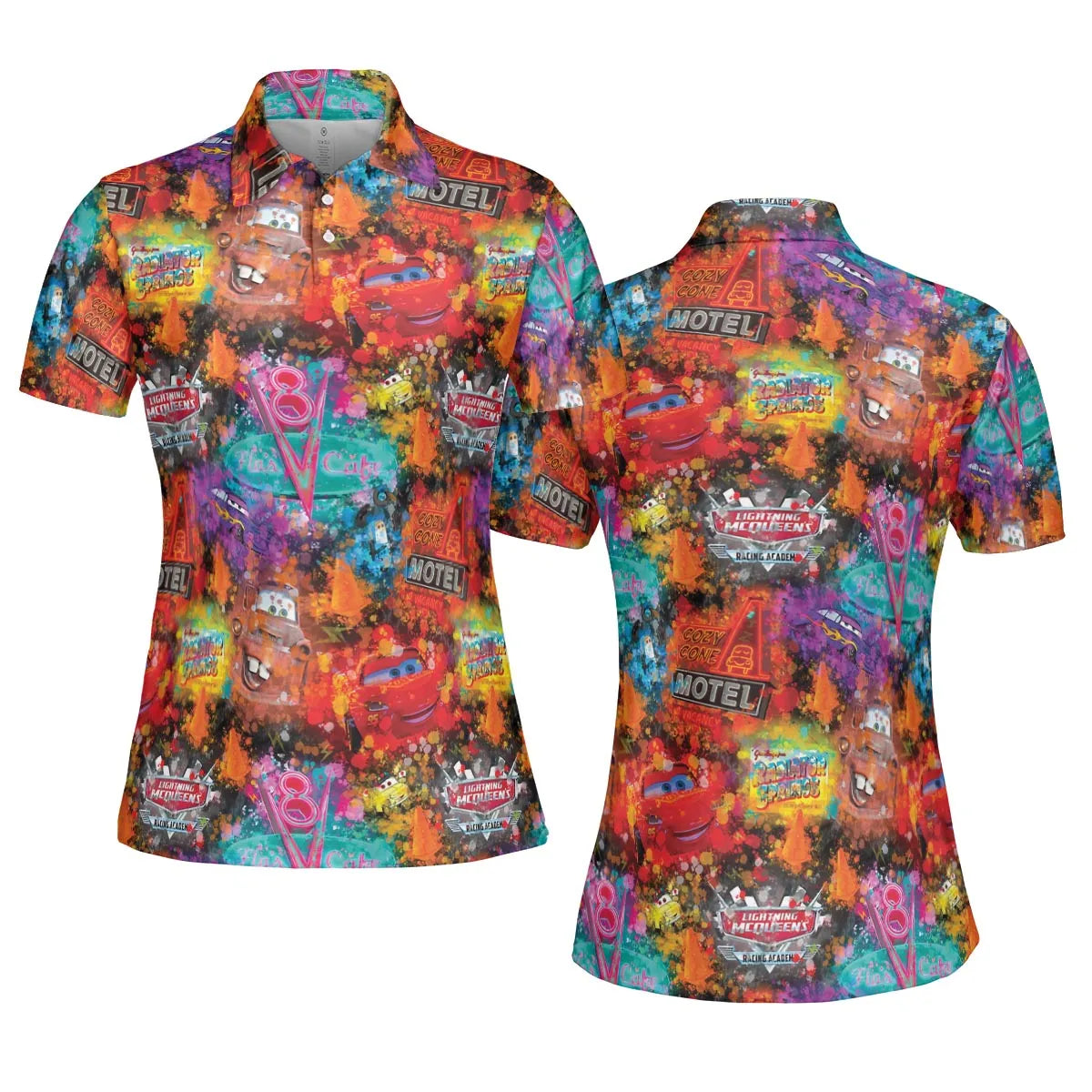AOP Men/Women Polo Shirt - NSYVK5EC