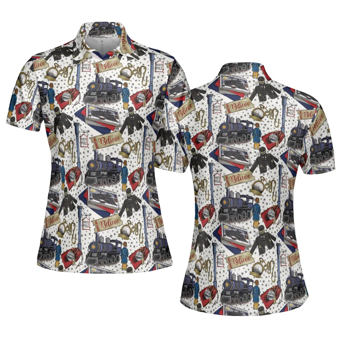 AOP Men/Women Polo Shirt - LKB3PRNA