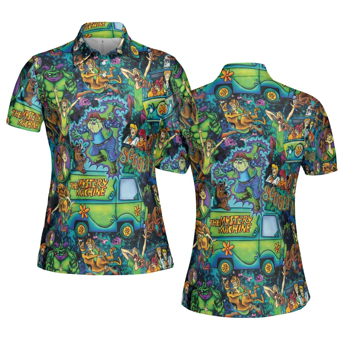 AOP Men/Women Polo Shirt - K9WV24CJ