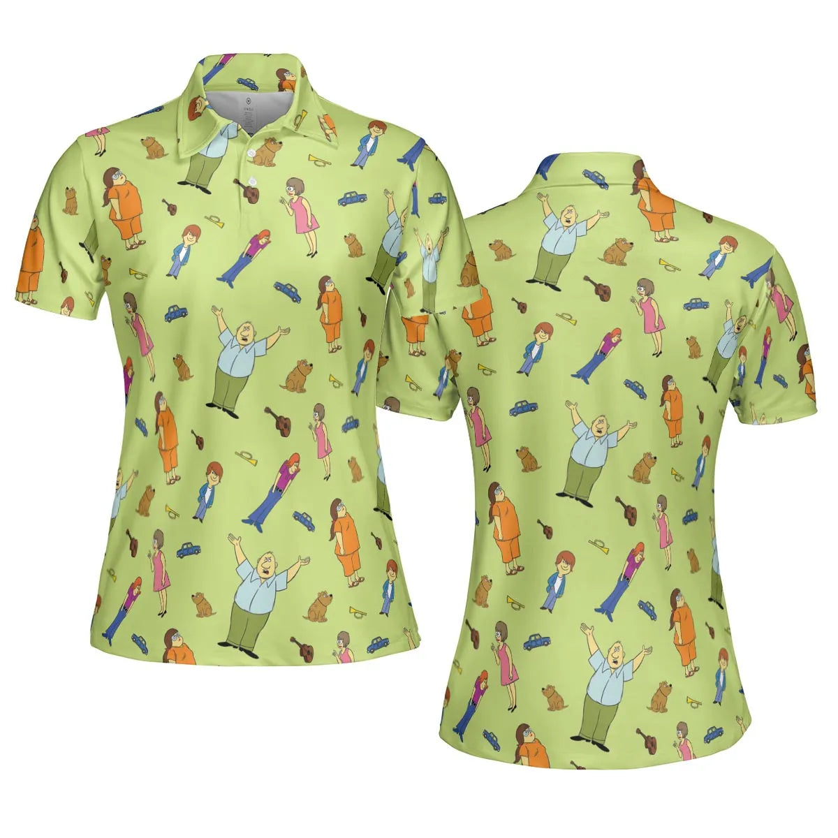AOP Men/Women Polo Shirt - SHMYS4DR