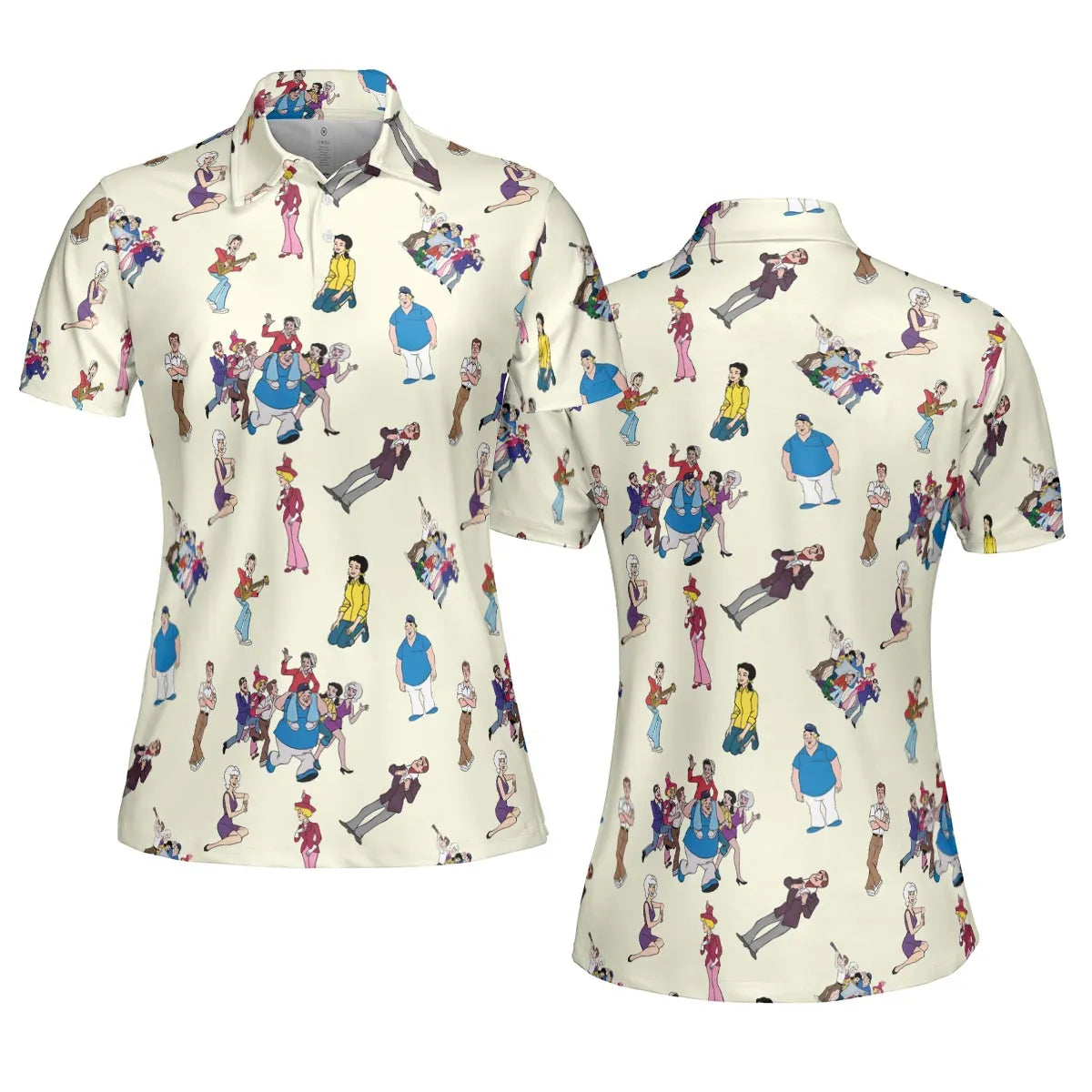 AOP Men/Women Polo Shirt - 6G7NWR4A