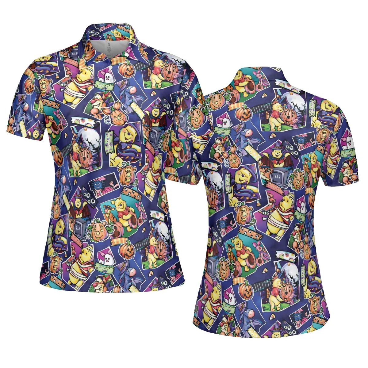 AOP Men/Women Polo Shirt - NKTZ8UW3