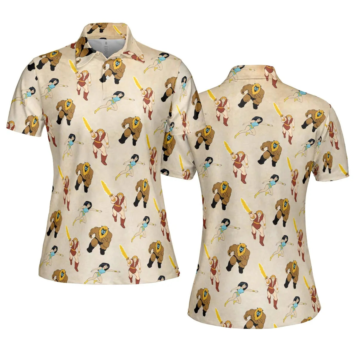 AOP Men/Women Polo Shirt - JH5YCRAW