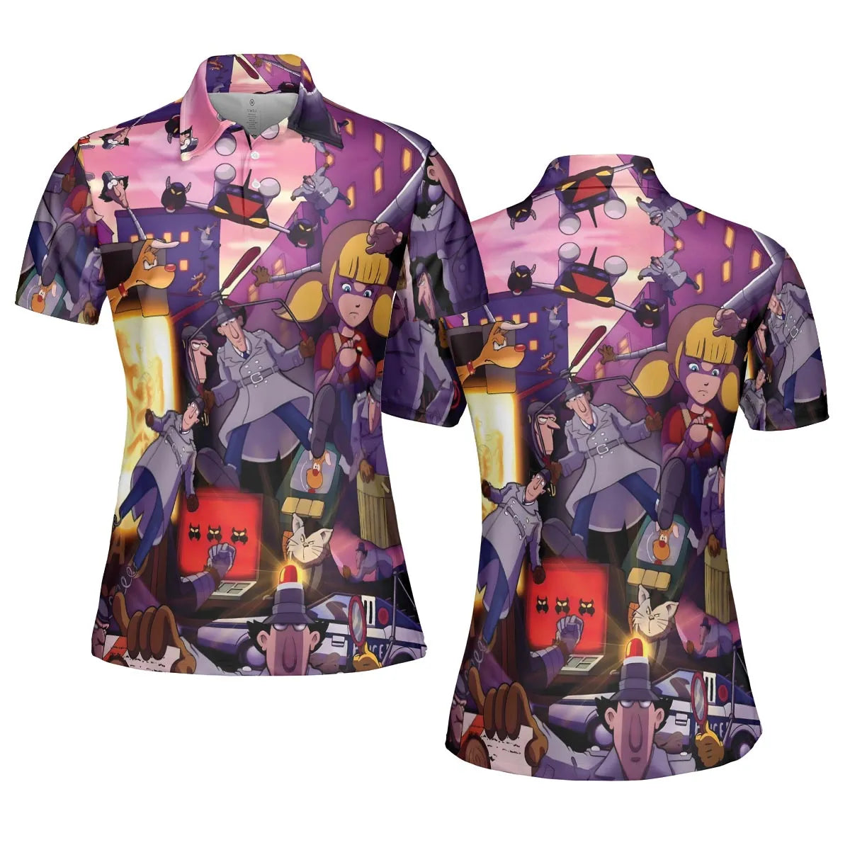 AOP Men/Women Polo Shirt - P1GU75BT