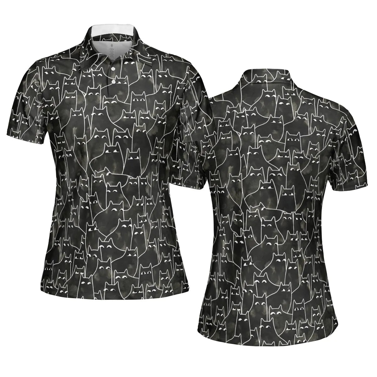 AOP Men/Women Polo Shirt - HCJQEZCY