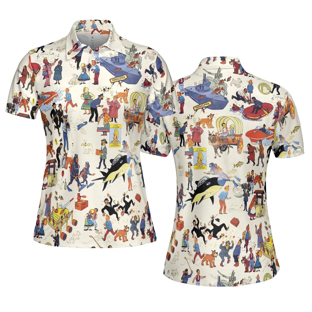 AOP Men/Women Polo Shirt - KC4Y4PVP