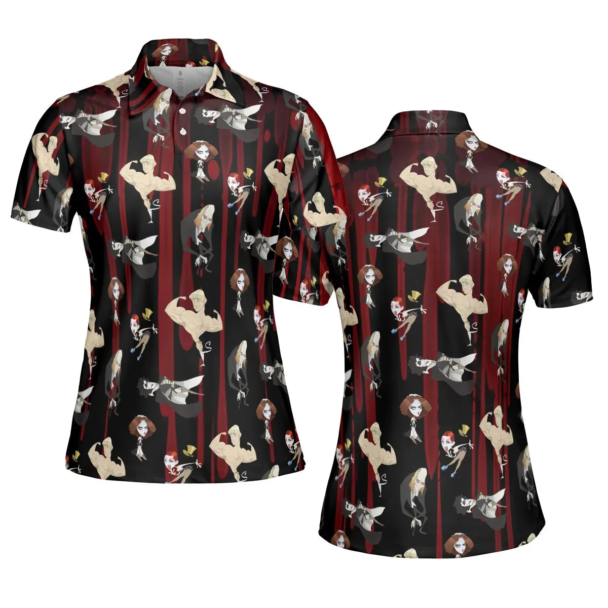 AOP Men/Women Polo Shirt - PC7UYSNP