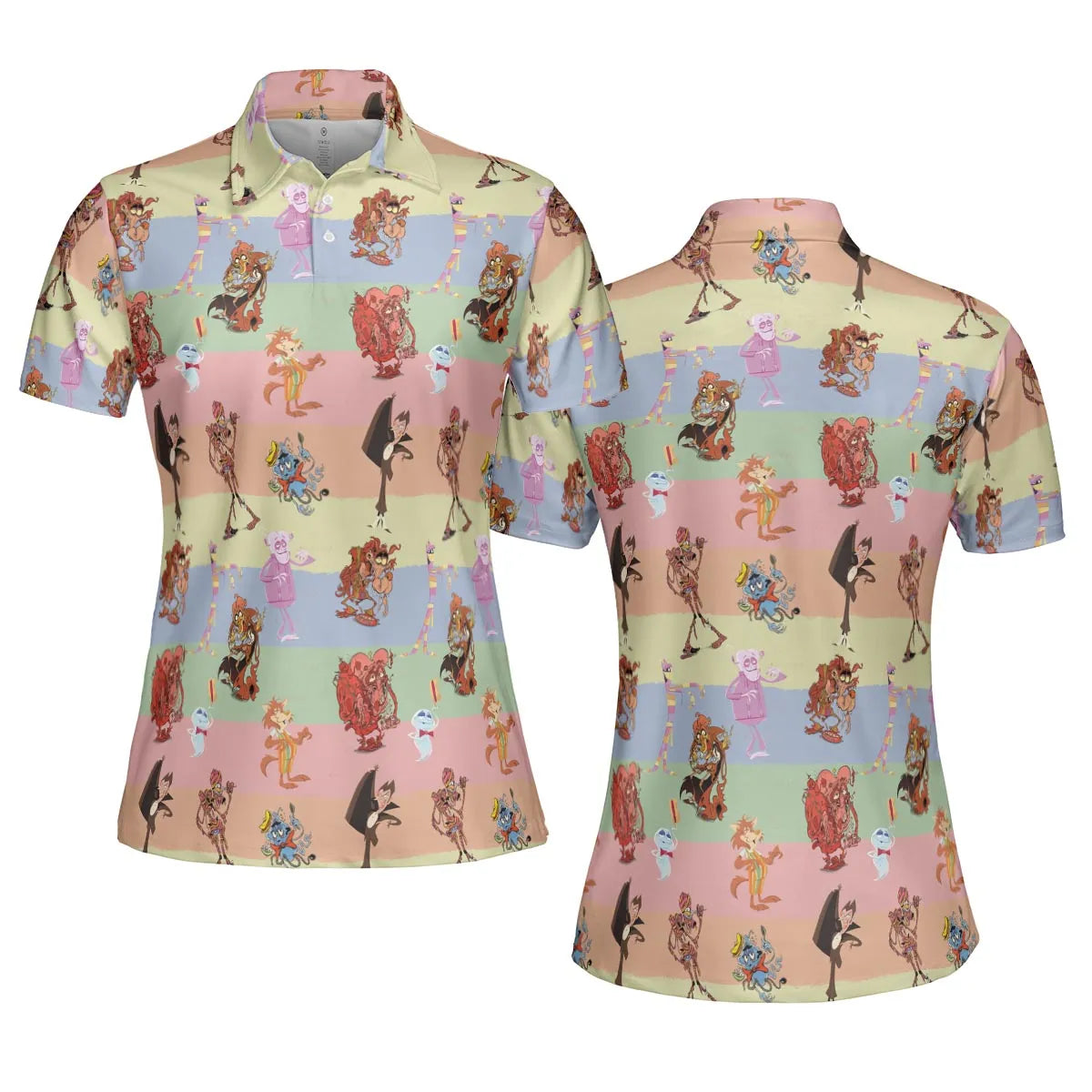 AOP Men/Women Polo Shirt - 816TNRGM