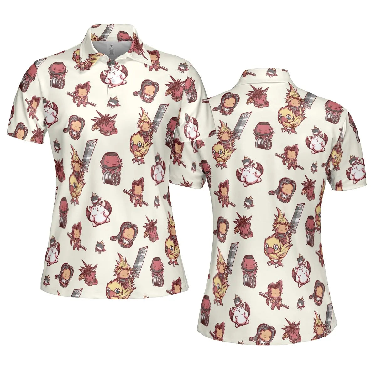 AOP Men/Women Polo Shirt - ZN8SBUUZ