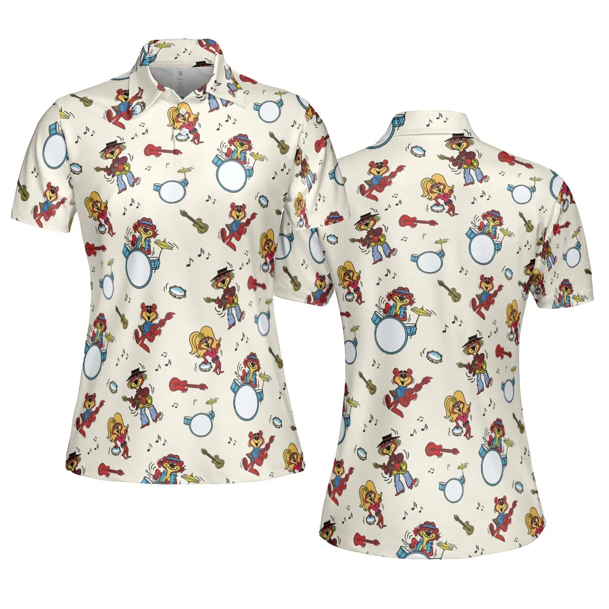 AOP Men/Women Polo Shirt - 4KLRU2S4