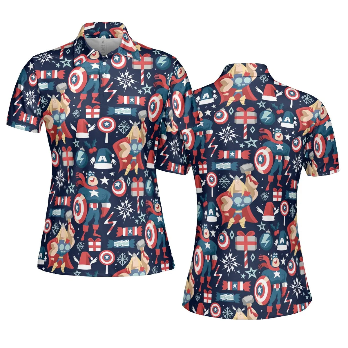 AOP Men/Women Polo Shirt - F22JWUZB